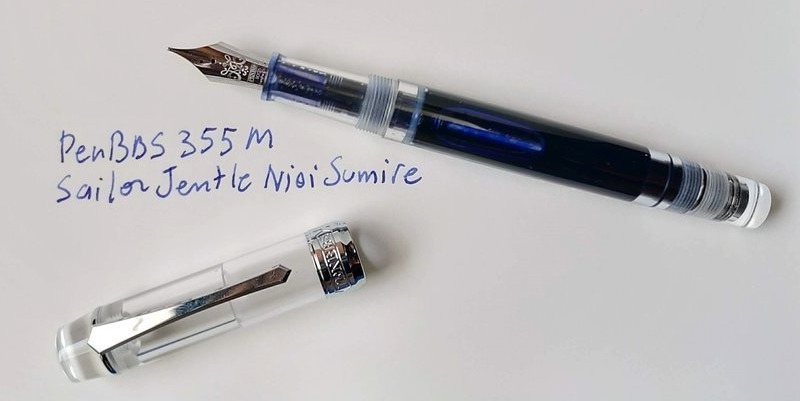 Penbbs 353 Replaceable M/EF Nib for 267/308/309/323/355/352/480 Fountain Pen #w 